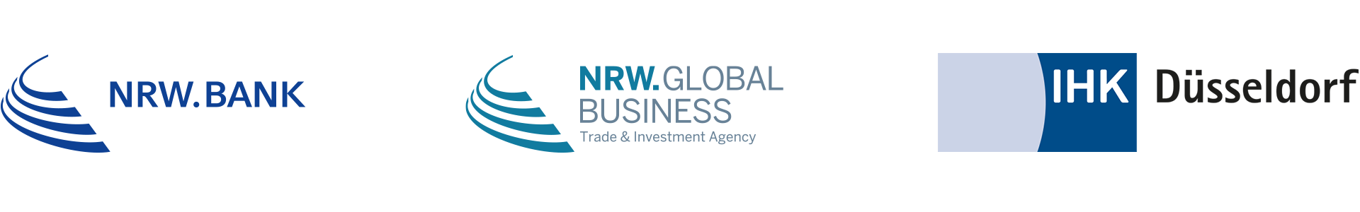 Logos der Partner des NRW USA SUmmit 2024